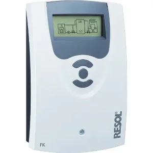 Versand Am Gleichen Tag RESOL 11500290 Festbrennstoff-Kesselregler FK, mit drei Fühler
