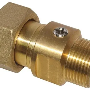 Echt Absperrkugelhahn Easyflow DN20 (3/4") AGxDN25 (1") ÜMW