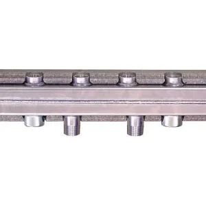 Verteilerbalken für 2 Heizkreise Typ HV60/90 inkl. Isolierung DN20 3/4" Heizkreisverteiler Easyflow Top-Seller