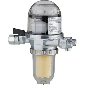 Oventrop Ölfilter Heizölfilter ''Toc-Duo-3'' mit Entlüfter mit Filtereinsatz Siku, 25-40 µm 2142732 Sonderangebot