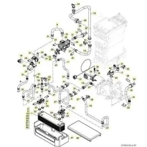 Abverkauf Buderus 87186686070 Rohr VL WB Modul oben