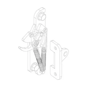 Abverkauf Buderus 8738803799 Türverschluß kpl. Columna everp.