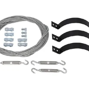 Abspannschelle für Überdachverlängerung, für Typ nano und Typ XXs, schwarz Sofort Bestellen