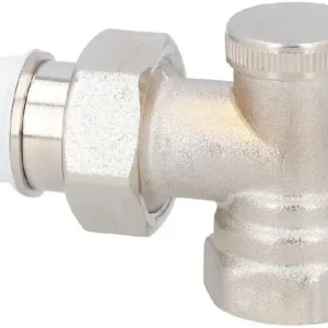 Rücklaufverschraubung Typ Standard IG, Messing vernickelt, DN20 (3/4') Eck Wochenendangebot