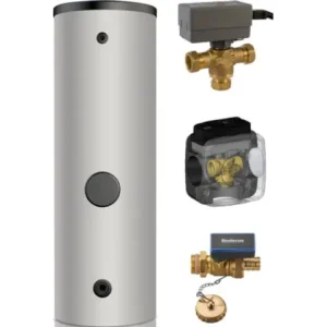 Abverkauf Buderus Logaplus WP-Speicherpaket SP4-1 BPU 500-C, 3-Wegeventil und Zubehör 7739621592