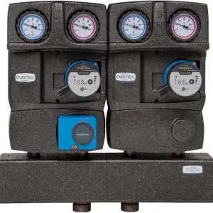 Modulverteilergruppe Evenes 1x Direktkreis, 1x Mischerkreis DN25 (1") Sonderangebot