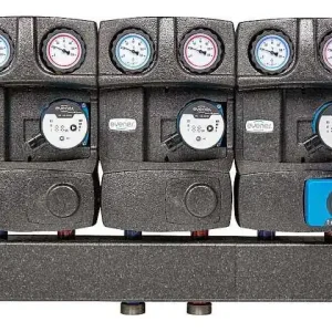 Super-Preis Modulverteilergruppe 2x Direktkreis, 1x Mischkreis DN25 1'