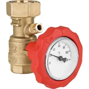 Preiswert Pumpenkugelhahn Vorlauf DN20 (3/4') IG x DN25 (1') ÜMW passend für Novacond