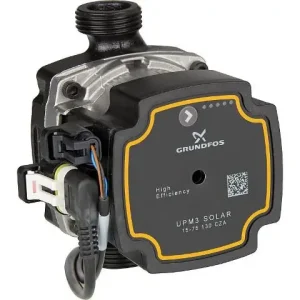 Angebot Ersatz-Umwälzpumpe Grundfos UPM3 Solar 15-75 PWM für Solarstation GPS 70