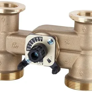 3 Wege Mischer DN32 F11/4'xG2'AG A=125mm kurze Welle Rastbolzen Sonderaktion