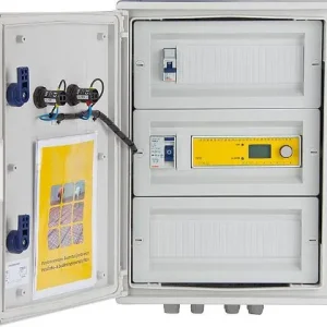 Heißes Angebot Schaltschrank u.Verteiler für Freiflach-Heizung, 3,6KW-1Heiz- kreis,inkl.Thermostat+Sensor Outdoor Control