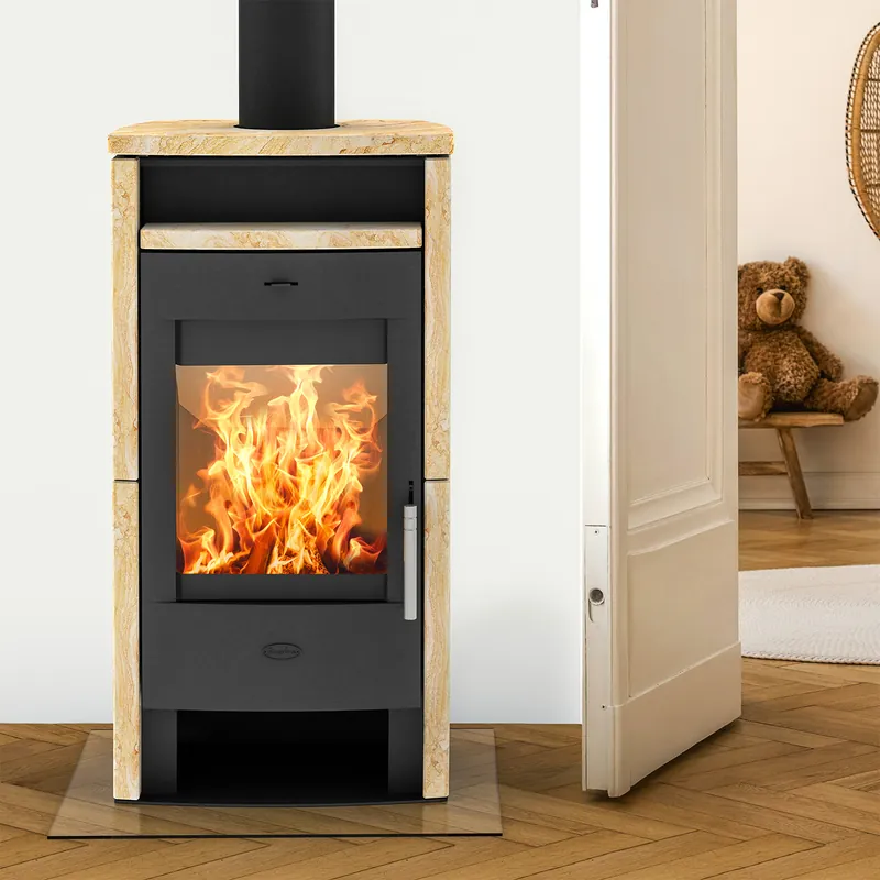 Fireplace Elite Budapest Kaminofen Sandstein Meistverkauft