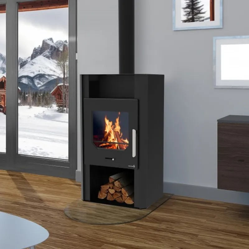 Bestpreis Wamsler Kaminofen Cube Stahl schwarz