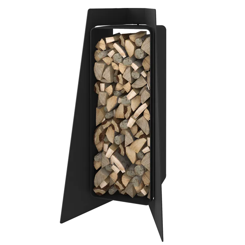 HS Flamingo Deluxe 3 Holzregal Schwarz Sichere Zahlung