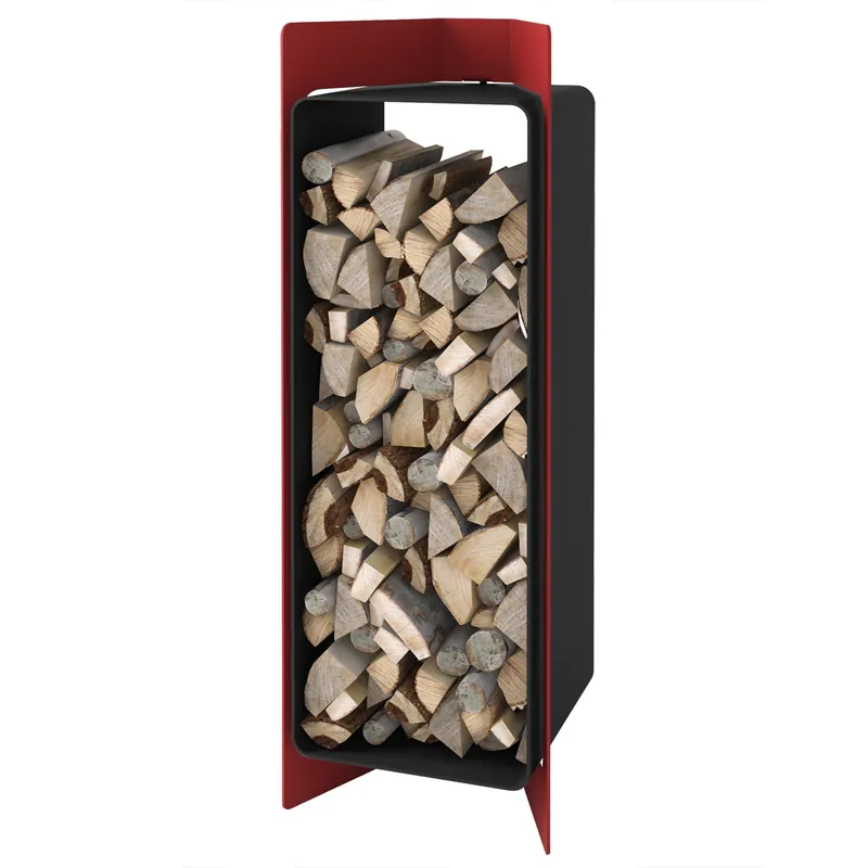 HS Flamingo Deluxe 4 Holzregal Rot Schnäppchen