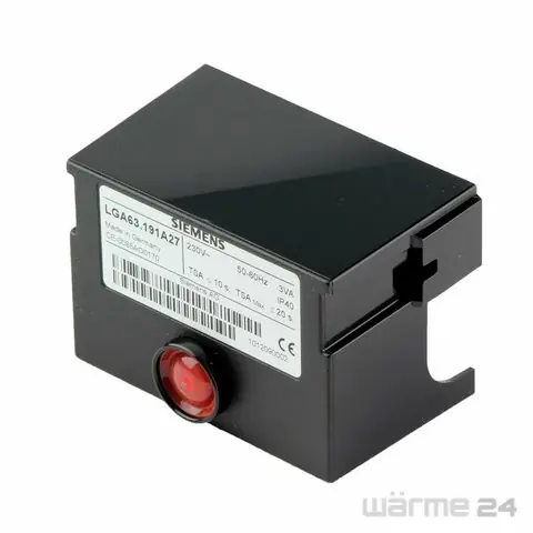 Abverkauf Buderus Gasfeuerungs-Automat LGA 63191 A27 8718573621