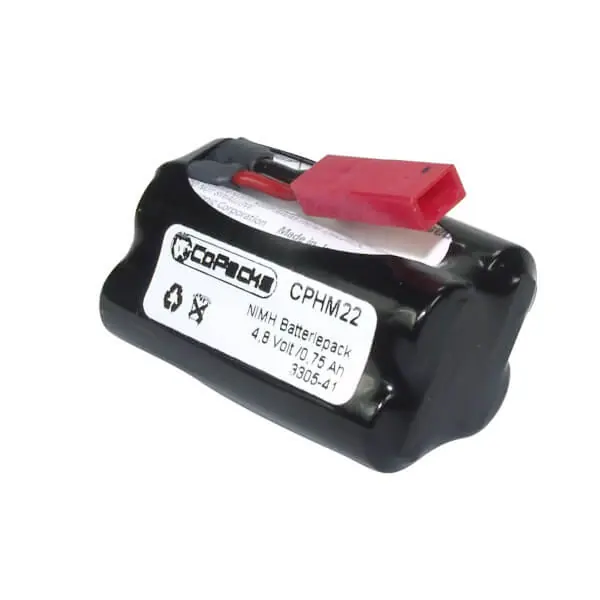 Kracherpreis NiMh Akku 4,8V | 0,75Ah passend für HM-Funktechnik HM22xx, Winch Chief, HM33xx
