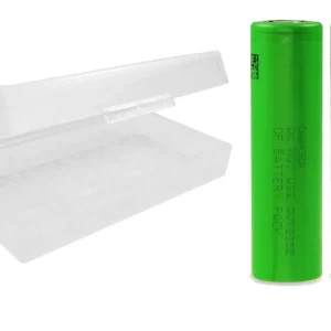 2 x Murata 18650 VTC6 - 3,6V-3,7V 3120mAh - Lithium-Ionen-Akku mit Box Top-Angebot