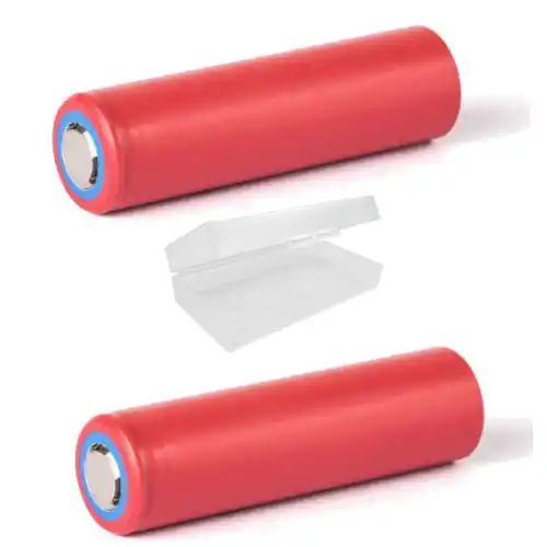 2 x Panasonic NCR 18650GA 3,6V-3,7V 3500mAh - Lithium-Ionen-Akku mit Box Finale Aktion