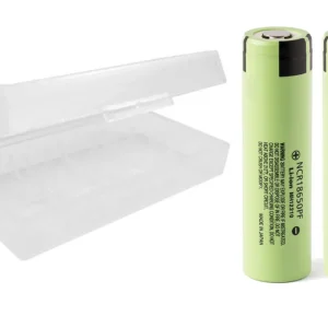 2 x Panasonic NCR 18650PF 3,6V-3,7V 2900mAh - Lithium-Ionen-Akku mit Box Knallerangebot