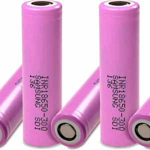 6 x Samsung INR 18650-30Q 3,6V-3,7V 3000mAh - Lithium-Ionen-Akku Top-Seller