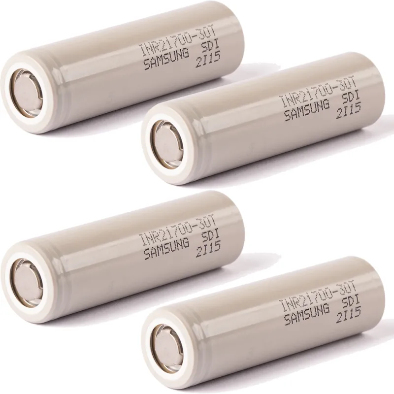 4 x Samsung IMR 21700-30T 3,6V-3,7V 3000mAh - Lithium-Ionen-Akku Ausverkauf