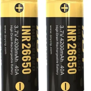 2 x Ijoy IMR 26650 3,6V-3,7V 4200mAh - Lithium-Ionen-Akku Billig