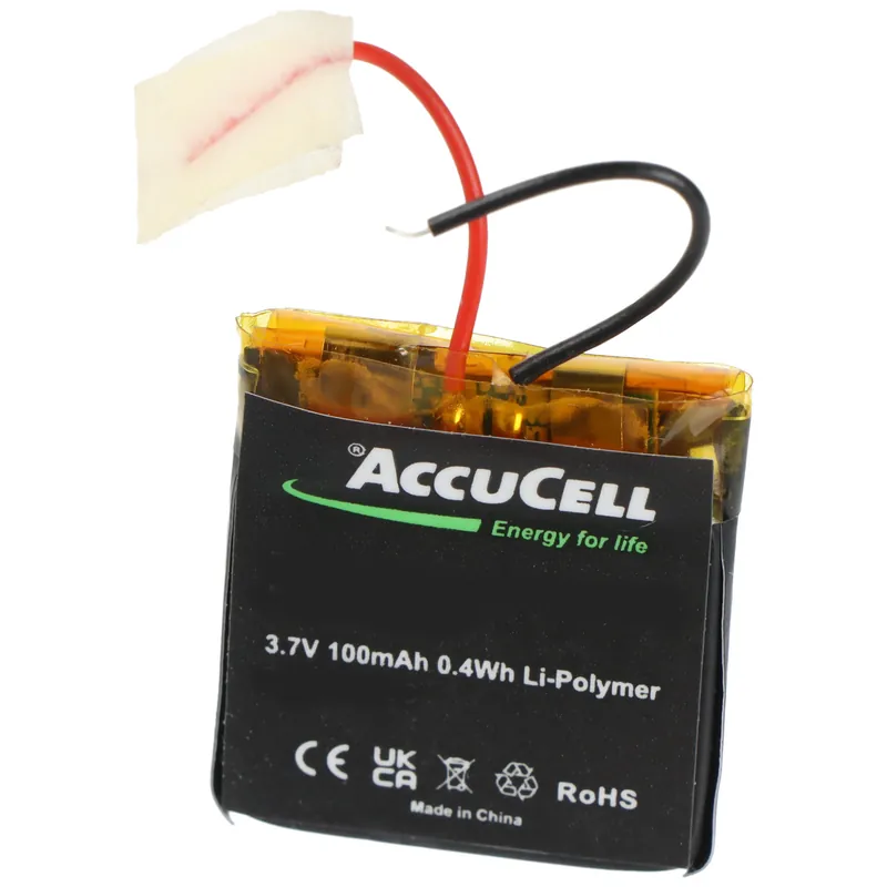 100mAh Akku passend für den E-Bike Fahrradcomputer Bosch 052030 Akku 502030 3,7 Volt 100mAh, Abmessungen ca. 22 x 22 x 3mm Ausverkauf