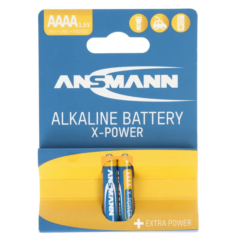 41,9 x 7,9mm AAAA Alkaline Batterie LR61 AAAA im 2er Pack Sichere Zahlung